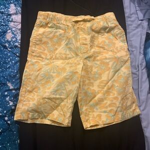 Yellow shorts
